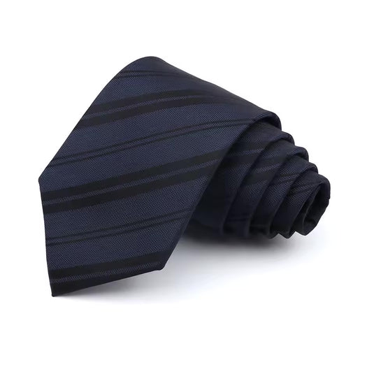 NAVY X BLACK STRIPES