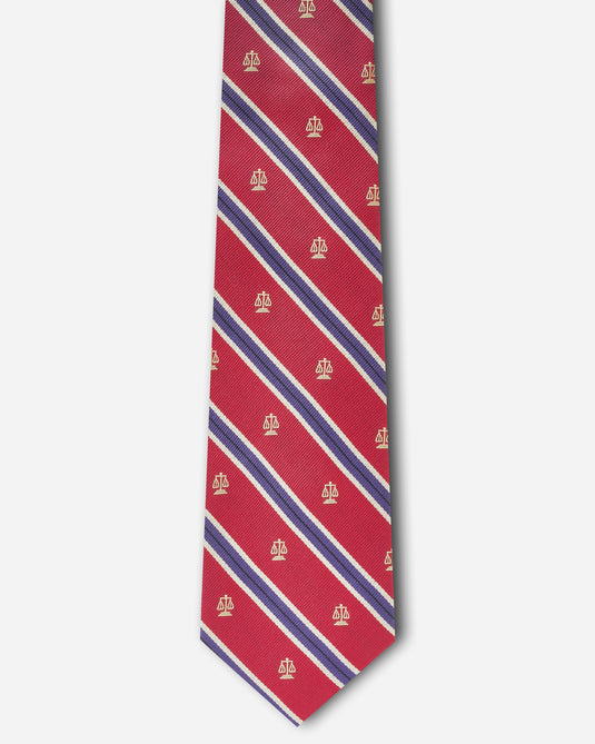 The Red Lawyer Necktie
