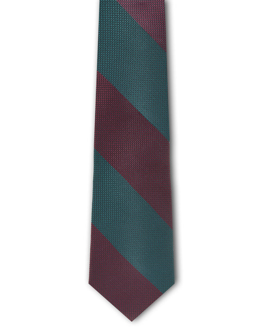 The Maroon x Green Necktie