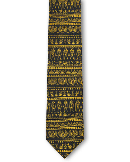 The Pharaonic Symbols Necktie