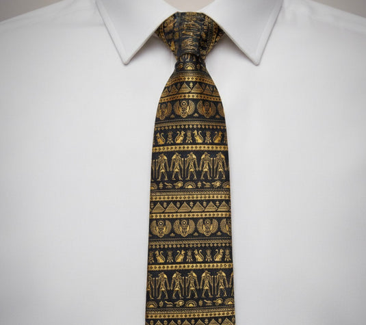 The Pharaonic Symbols Necktie