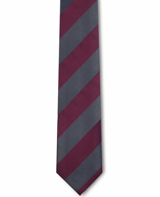 The Maroon x Grey Necktie