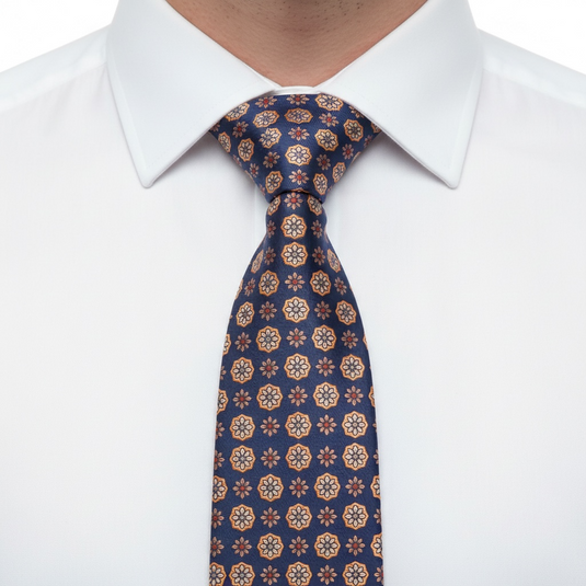 The Shades of Yellow Flowers Necktie