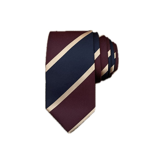 The Gold Stripe Necktie