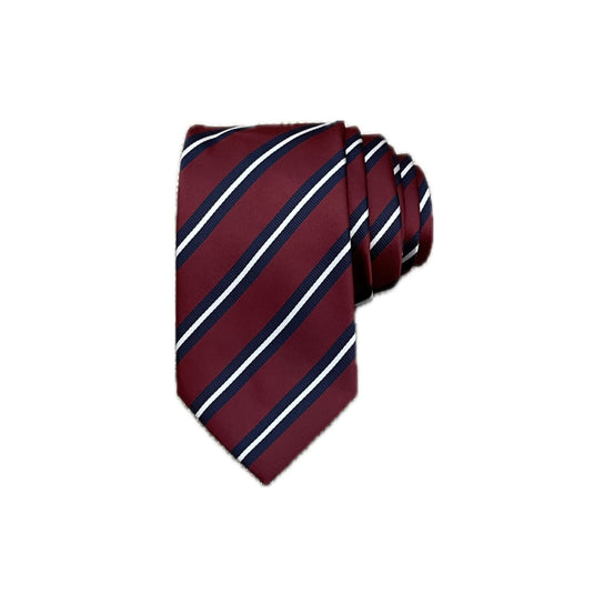 The Navy x White Stripe Necktie