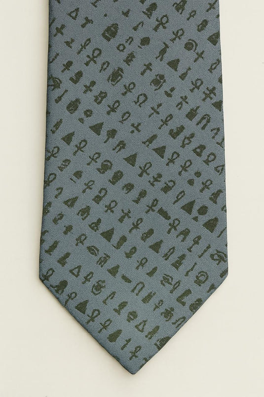 BLACK PHARAONIC NECKTIE