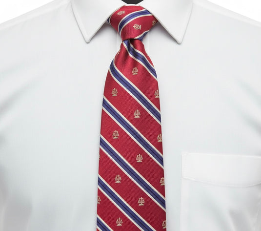 The Red Lawyer Necktie