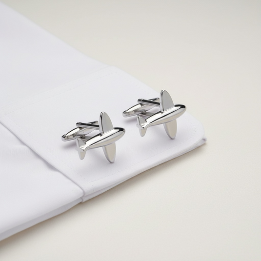 PLANE CUFFLINKS