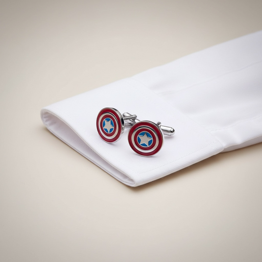 The Captain America Cufflinks
