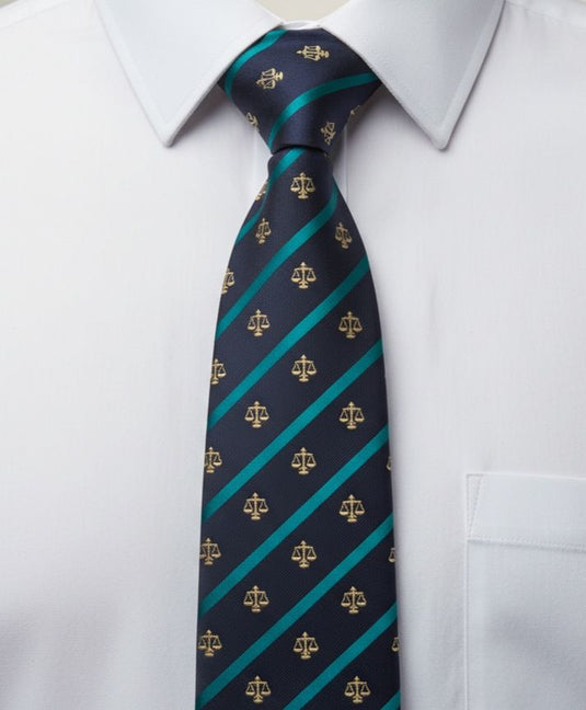 NAVY JUDGE NECKTIE