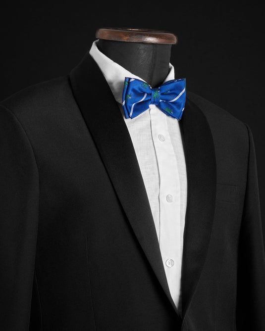 The Blue x Green Bow Tie