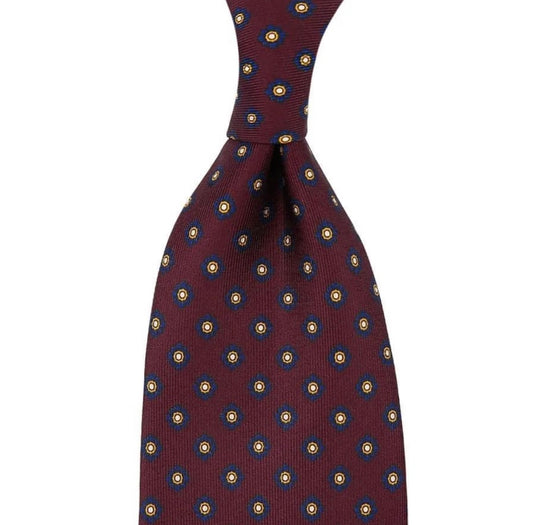 The Maroon x Flowers Necktie