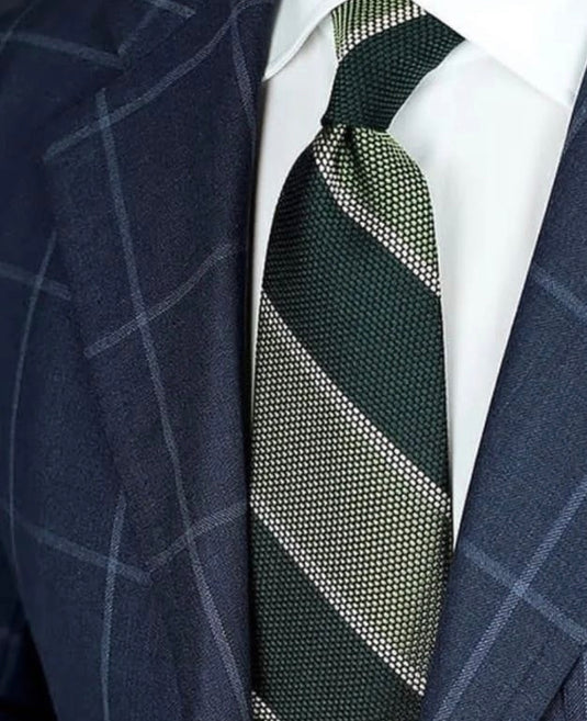 The Shades of Green Necktie