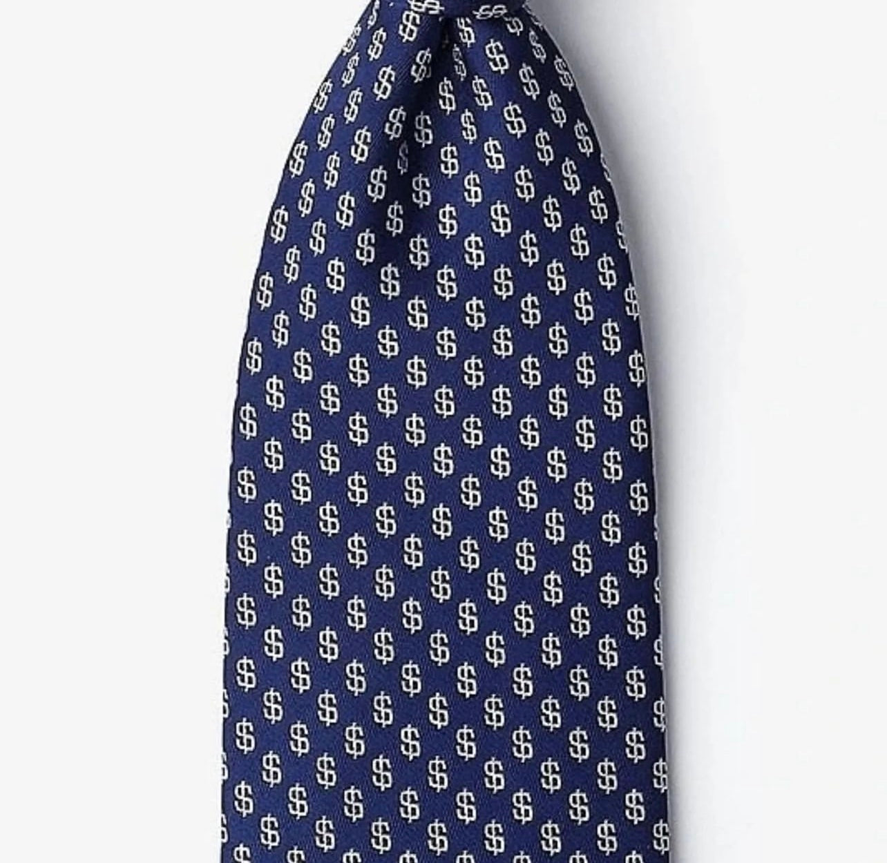 The Dollar Blue Necktie